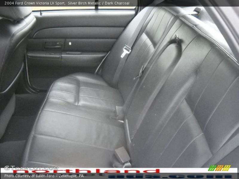 Silver Birch Metallic / Dark Charcoal 2004 Ford Crown Victoria LX Sport