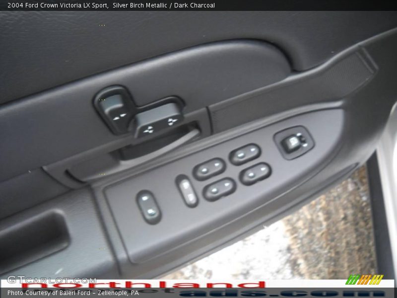 Silver Birch Metallic / Dark Charcoal 2004 Ford Crown Victoria LX Sport