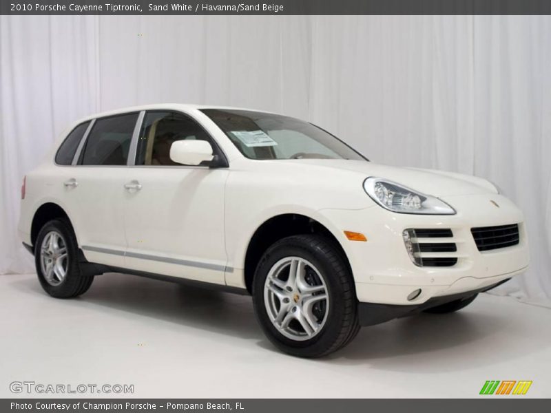 Sand White / Havanna/Sand Beige 2010 Porsche Cayenne Tiptronic