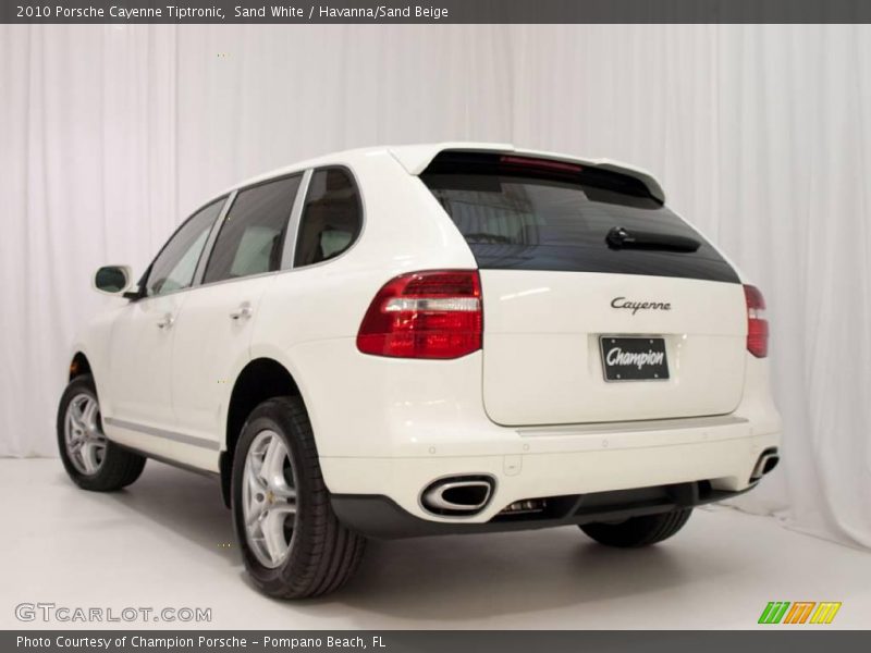 Sand White / Havanna/Sand Beige 2010 Porsche Cayenne Tiptronic
