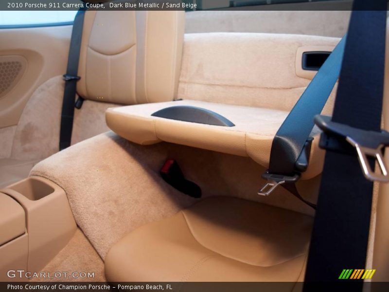 Dark Blue Metallic / Sand Beige 2010 Porsche 911 Carrera Coupe