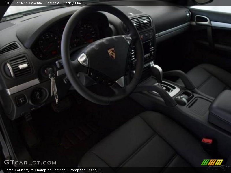 Black / Black 2010 Porsche Cayenne Tiptronic