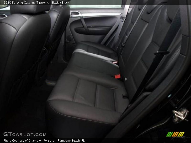 Black / Black 2010 Porsche Cayenne Tiptronic