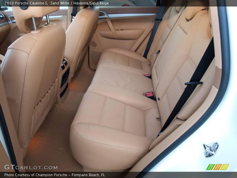 Sand White / Havanna/Sand Beige 2010 Porsche Cayenne S