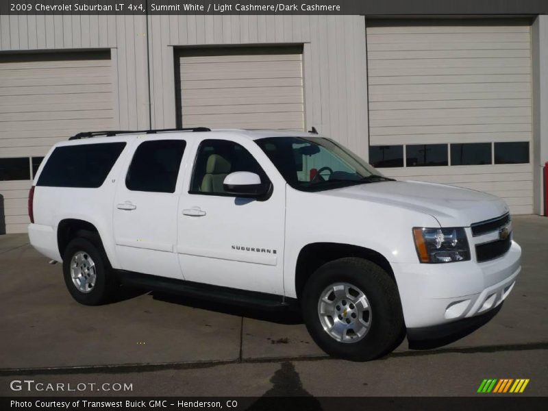 Summit White / Light Cashmere/Dark Cashmere 2009 Chevrolet Suburban LT 4x4