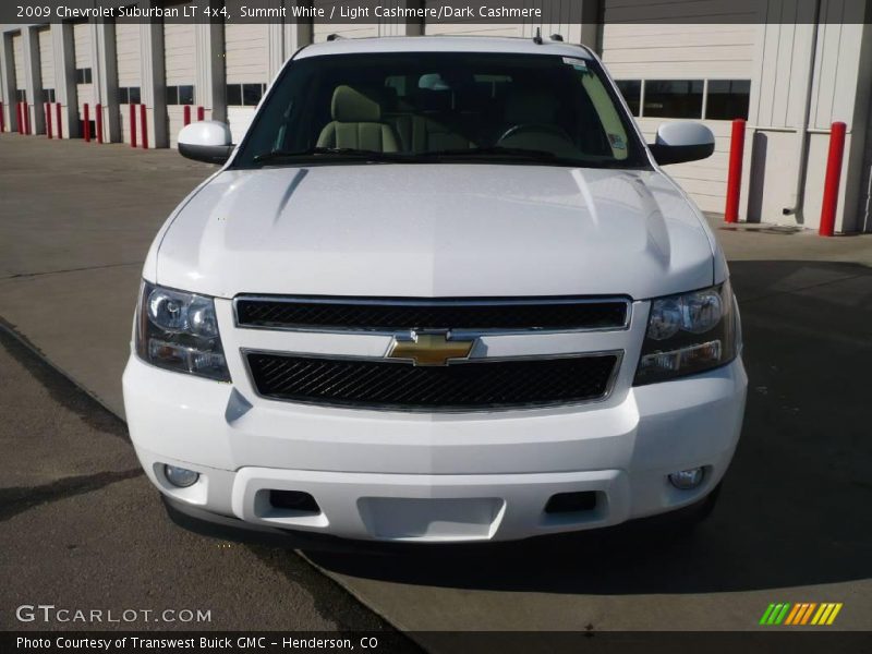 Summit White / Light Cashmere/Dark Cashmere 2009 Chevrolet Suburban LT 4x4