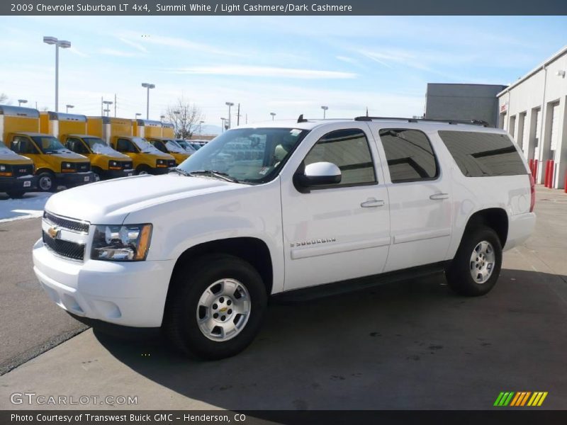 Summit White / Light Cashmere/Dark Cashmere 2009 Chevrolet Suburban LT 4x4