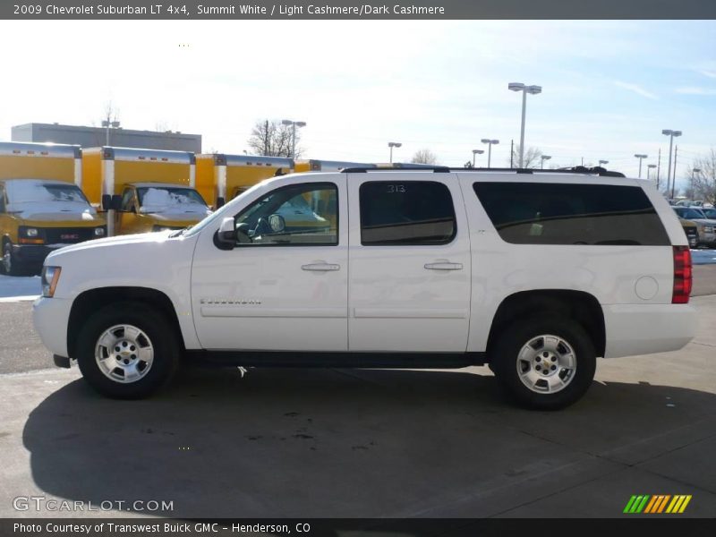 Summit White / Light Cashmere/Dark Cashmere 2009 Chevrolet Suburban LT 4x4