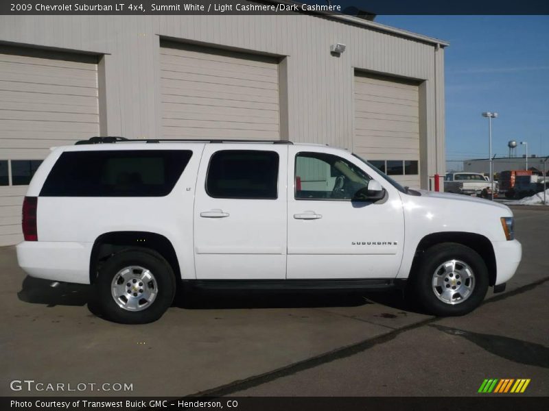 Summit White / Light Cashmere/Dark Cashmere 2009 Chevrolet Suburban LT 4x4