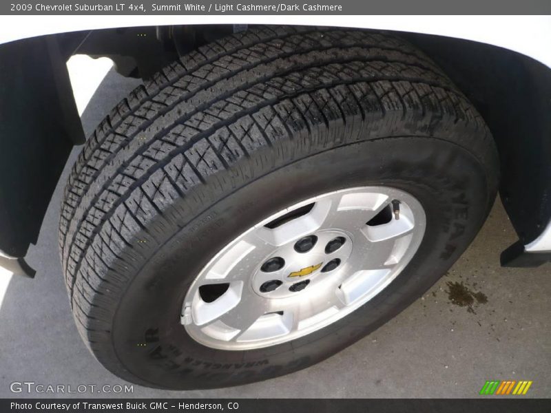 Summit White / Light Cashmere/Dark Cashmere 2009 Chevrolet Suburban LT 4x4