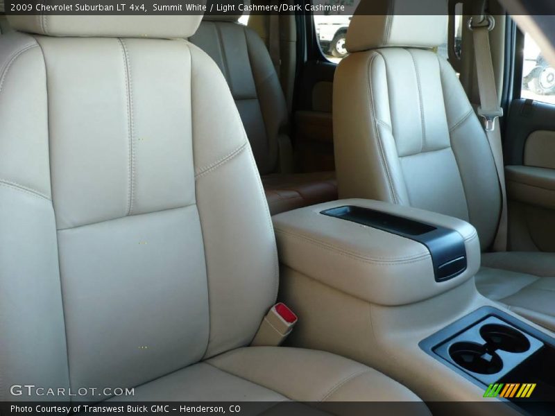 Summit White / Light Cashmere/Dark Cashmere 2009 Chevrolet Suburban LT 4x4