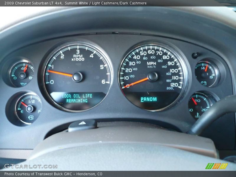 Summit White / Light Cashmere/Dark Cashmere 2009 Chevrolet Suburban LT 4x4