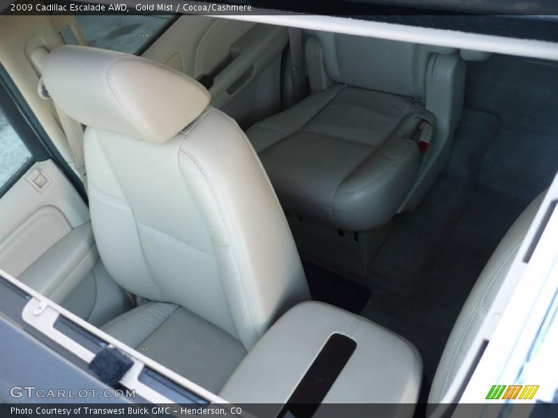 Gold Mist / Cocoa/Cashmere 2009 Cadillac Escalade AWD