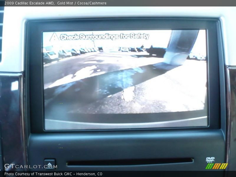 Gold Mist / Cocoa/Cashmere 2009 Cadillac Escalade AWD