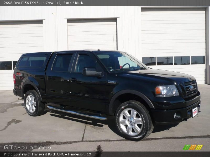 Black / Black 2008 Ford F150 FX4 SuperCrew 4x4