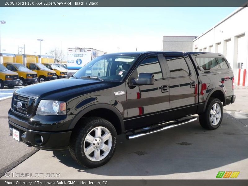 Black / Black 2008 Ford F150 FX4 SuperCrew 4x4