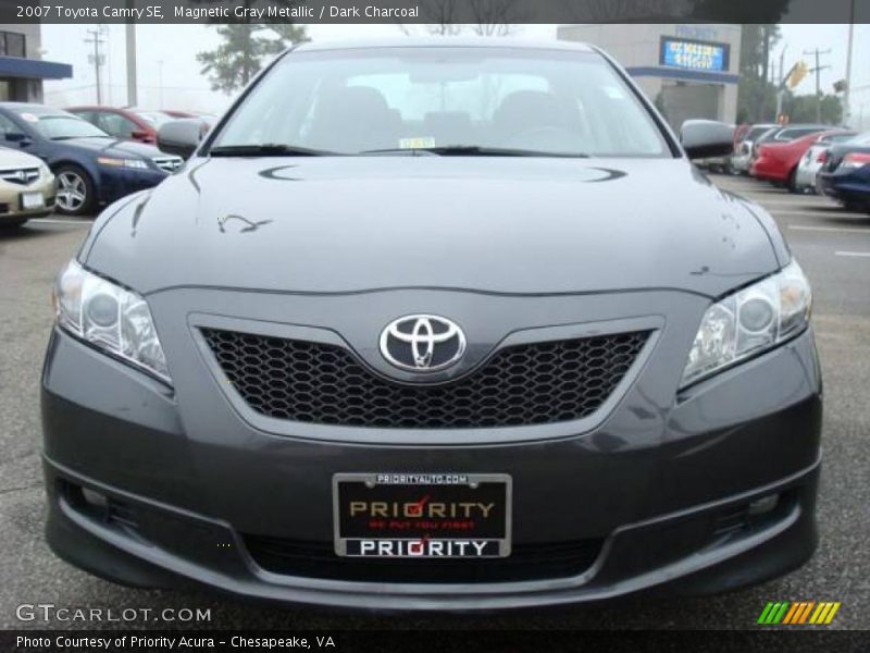 Magnetic Gray Metallic / Dark Charcoal 2007 Toyota Camry SE