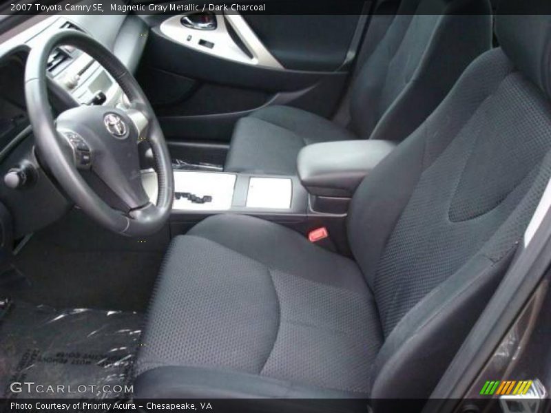 Magnetic Gray Metallic / Dark Charcoal 2007 Toyota Camry SE