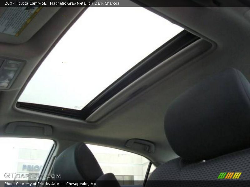 Magnetic Gray Metallic / Dark Charcoal 2007 Toyota Camry SE