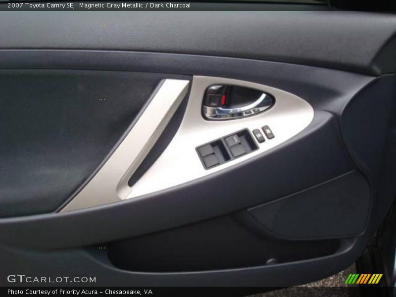 Magnetic Gray Metallic / Dark Charcoal 2007 Toyota Camry SE