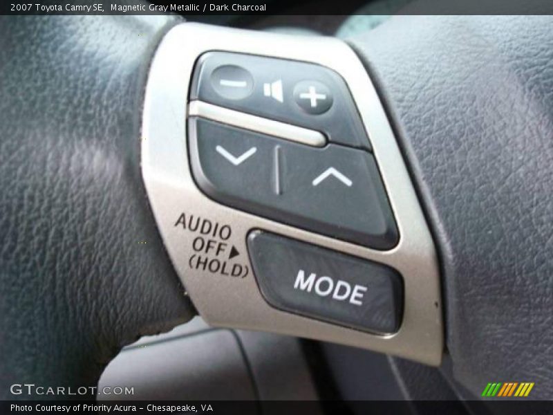 Magnetic Gray Metallic / Dark Charcoal 2007 Toyota Camry SE