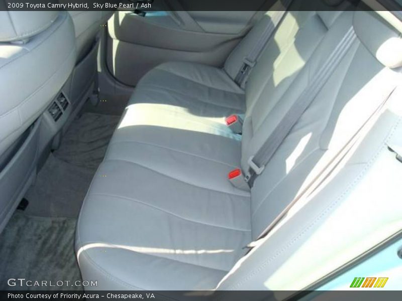 Sky Blue Pearl / Ash 2009 Toyota Camry Hybrid