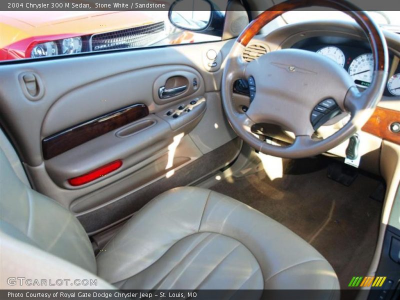 Stone White / Sandstone 2004 Chrysler 300 M Sedan