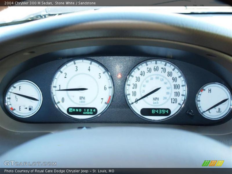 Stone White / Sandstone 2004 Chrysler 300 M Sedan
