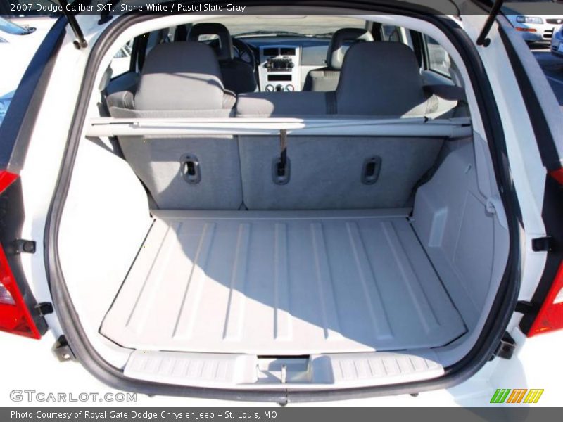 Stone White / Pastel Slate Gray 2007 Dodge Caliber SXT