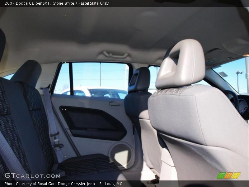 Stone White / Pastel Slate Gray 2007 Dodge Caliber SXT