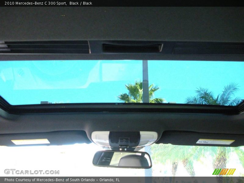 Black / Black 2010 Mercedes-Benz C 300 Sport