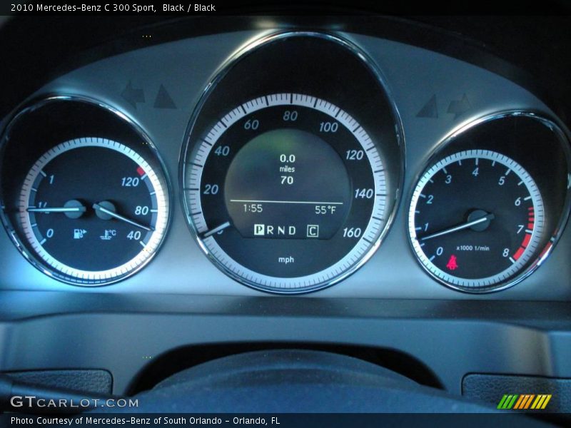 Black / Black 2010 Mercedes-Benz C 300 Sport