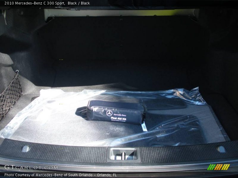 Black / Black 2010 Mercedes-Benz C 300 Sport