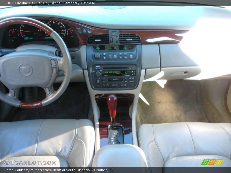 White Diamond / Oatmeal 2003 Cadillac DeVille DTS