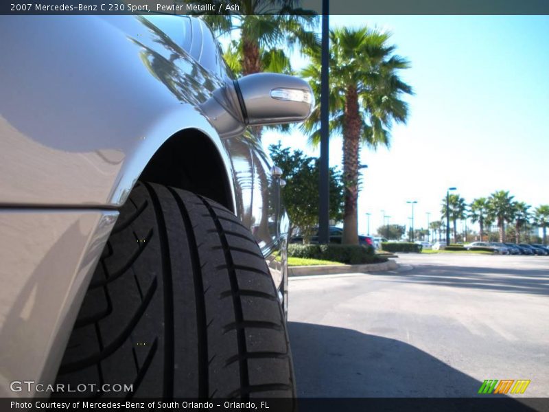 Pewter Metallic / Ash 2007 Mercedes-Benz C 230 Sport