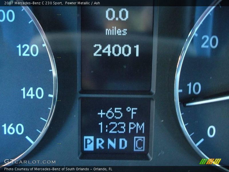 Pewter Metallic / Ash 2007 Mercedes-Benz C 230 Sport