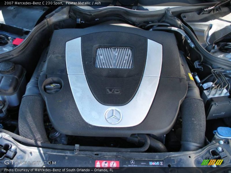 Pewter Metallic / Ash 2007 Mercedes-Benz C 230 Sport