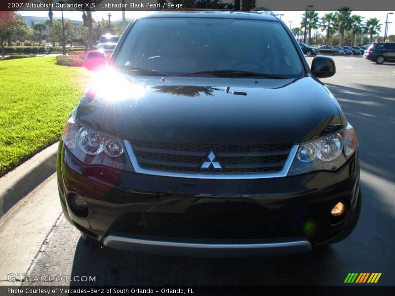 Labrador Black Pearl / Beige 2007 Mitsubishi Outlander XLS