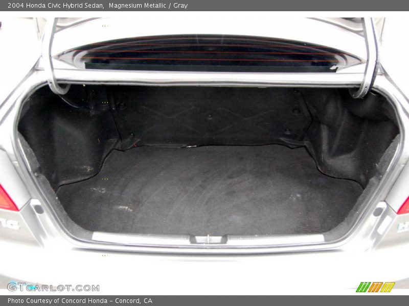Magnesium Metallic / Gray 2004 Honda Civic Hybrid Sedan