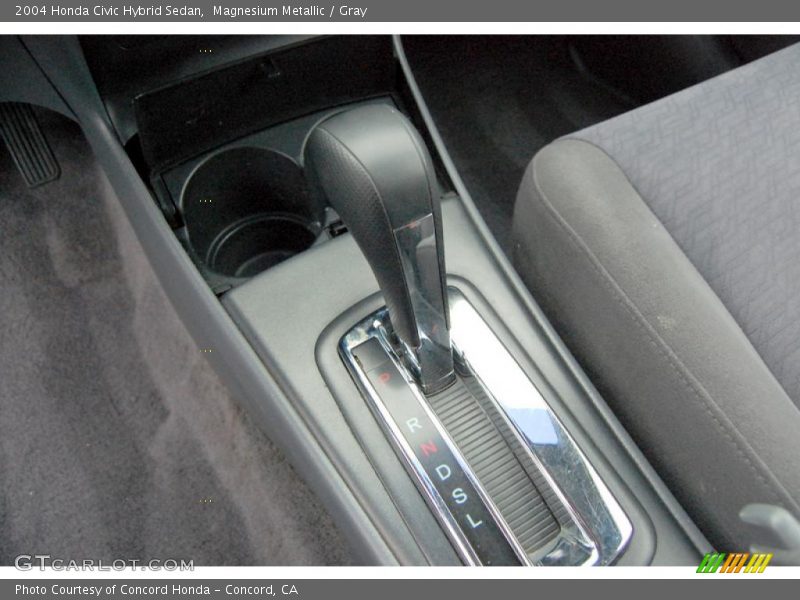 Magnesium Metallic / Gray 2004 Honda Civic Hybrid Sedan