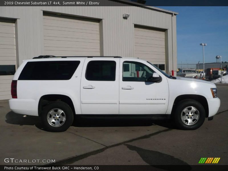 Summit White / Ebony 2009 Chevrolet Suburban LT 4x4