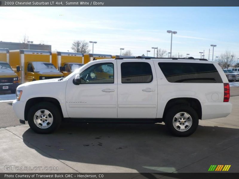 Summit White / Ebony 2009 Chevrolet Suburban LT 4x4
