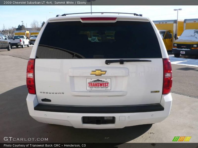 Summit White / Ebony 2009 Chevrolet Suburban LT 4x4