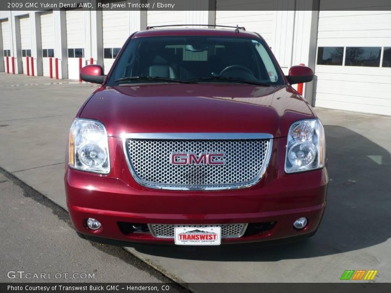 Red Jewel Tintcoat / Ebony 2009 GMC Yukon Denali AWD