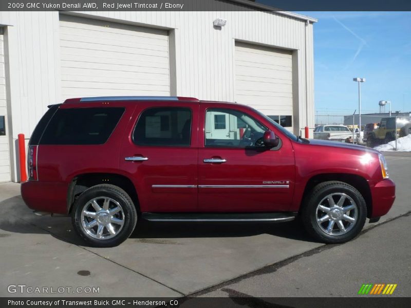 Red Jewel Tintcoat / Ebony 2009 GMC Yukon Denali AWD