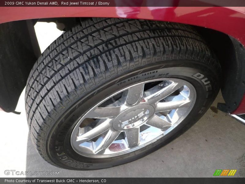 Red Jewel Tintcoat / Ebony 2009 GMC Yukon Denali AWD