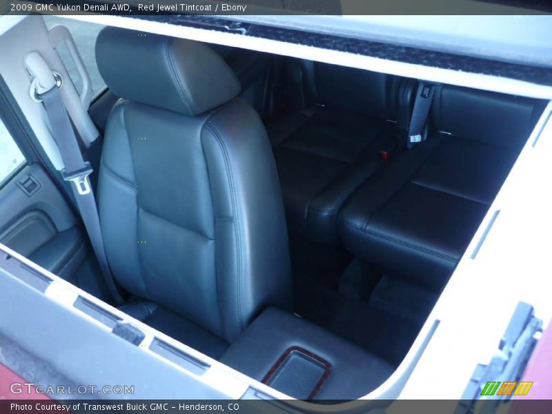 Red Jewel Tintcoat / Ebony 2009 GMC Yukon Denali AWD