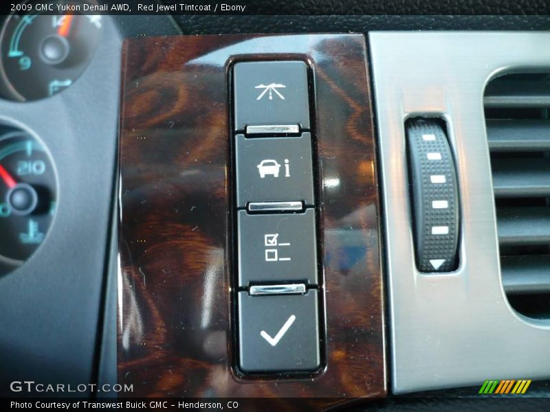 Red Jewel Tintcoat / Ebony 2009 GMC Yukon Denali AWD