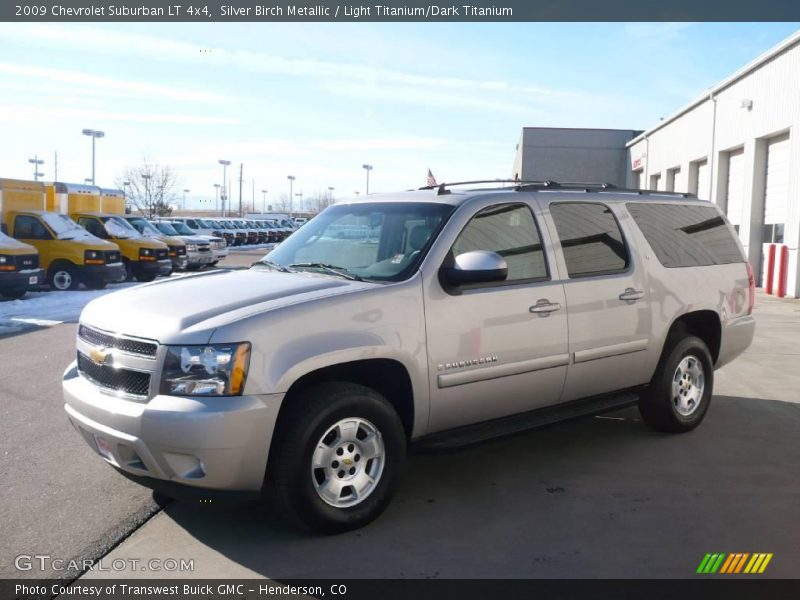 Silver Birch Metallic / Light Titanium/Dark Titanium 2009 Chevrolet Suburban LT 4x4