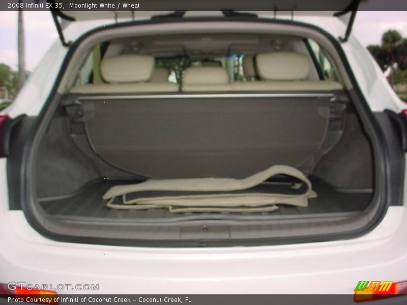Moonlight White / Wheat 2008 Infiniti EX 35